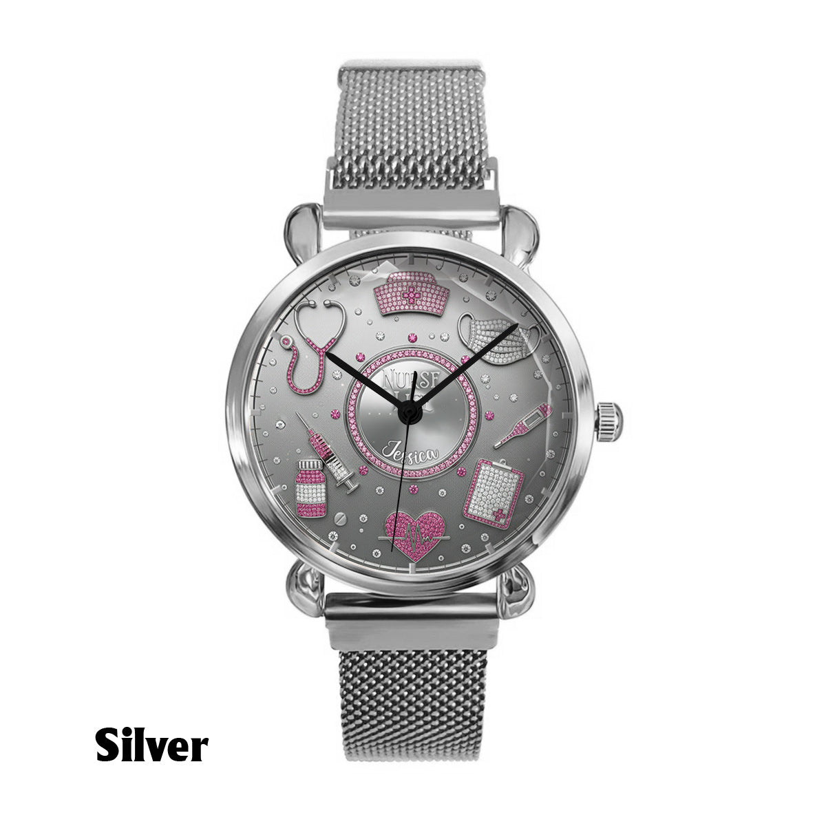 Love Nurse Life - Personalized Nurse Women Hand Watch