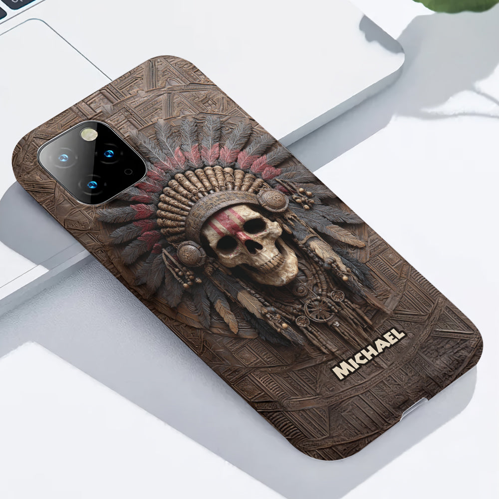 Proud Native - Personalized American Indian Full Print Phone Case