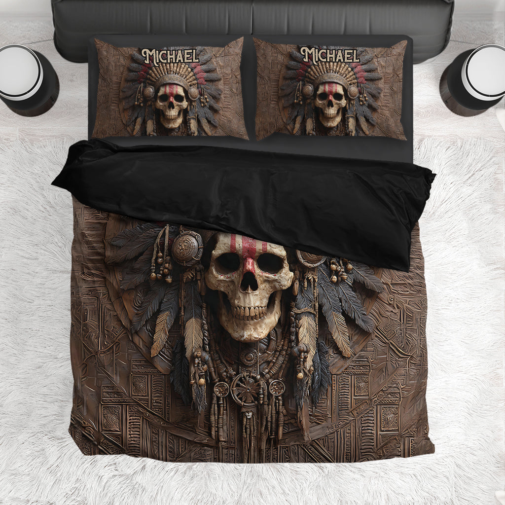 American Indian - Personalized American Indian Bedding Set