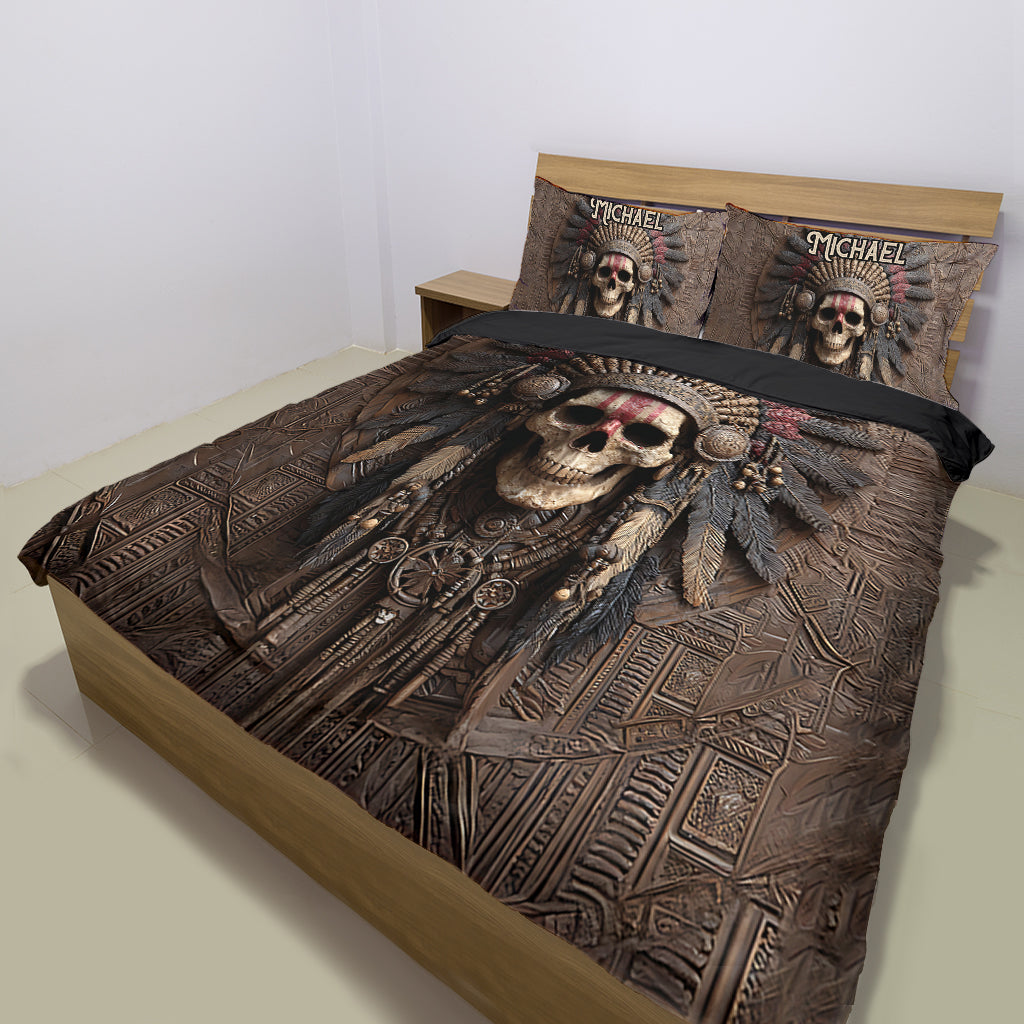 American Indian - Personalized American Indian Bedding Set