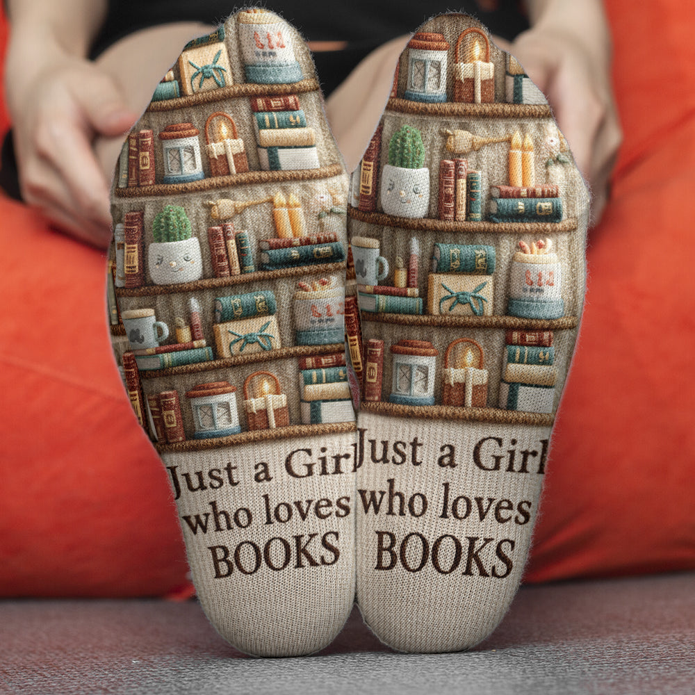 Love Reading - Personalized Book Socks