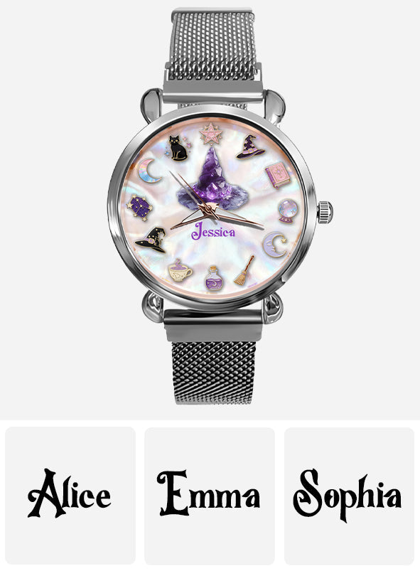 Sparkle Witch - Personalized Witch Women Hand Watch