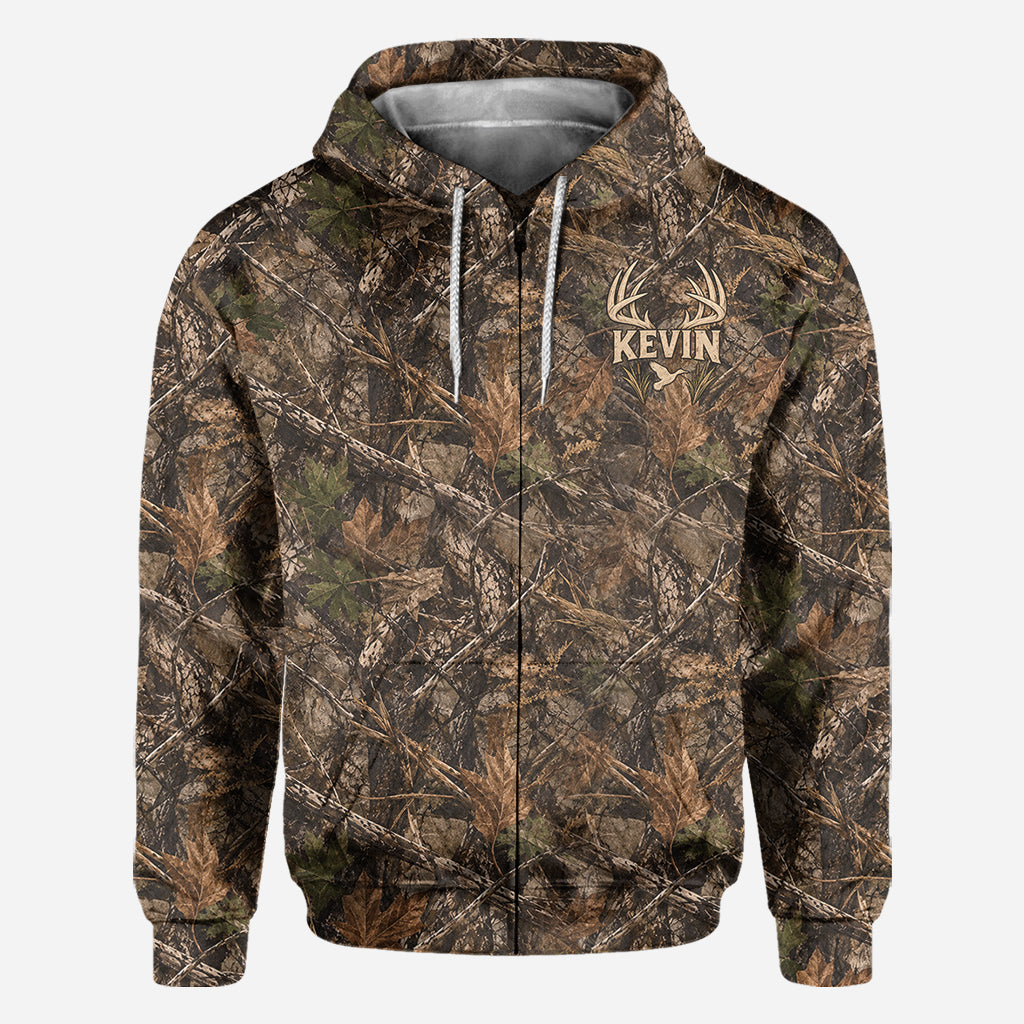 Hunting Season Camo Shirt/ Hoddie - Personalized Hunting All Over Shirt