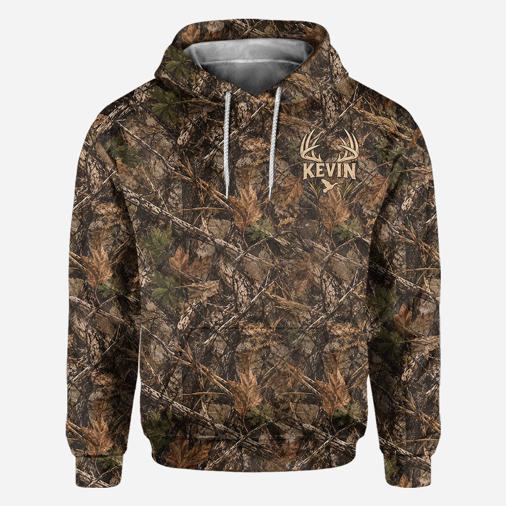 Hunting Season Camo Shirt/ Hoddie - Personalized Hunting All Over Shirt