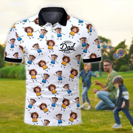Papa/ Dad/ Father... Funny Shirt - Personalized Father Polo Shirt