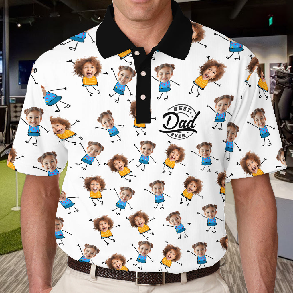 Papa/ Dad/ Father... Funny Shirt - Personalized Father Polo Shirt