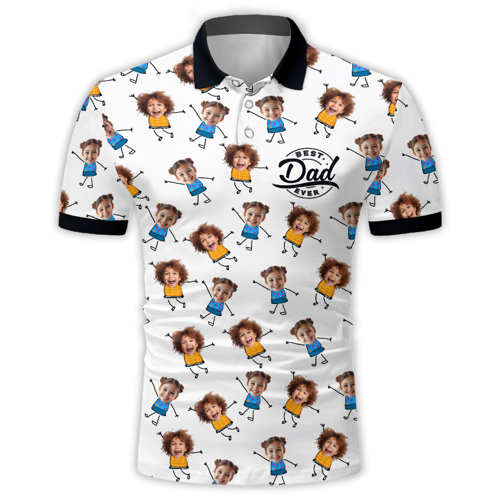 Papa/ Dad/ Father... Funny Shirt - Personalized Father Polo Shirt