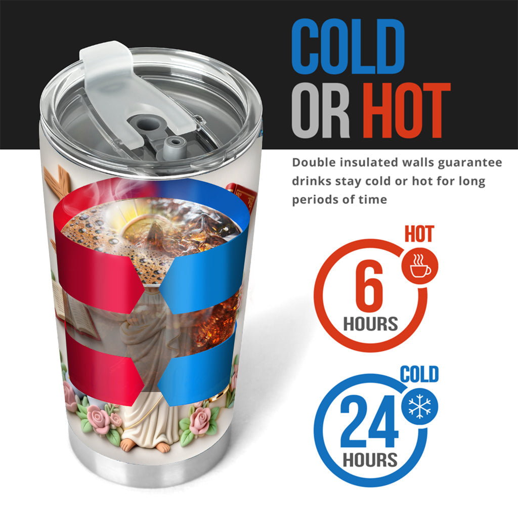 Faith Over Fear - Personalized Christian Tumbler