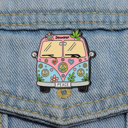 Hippie Soul - Personalized Hippie Pin