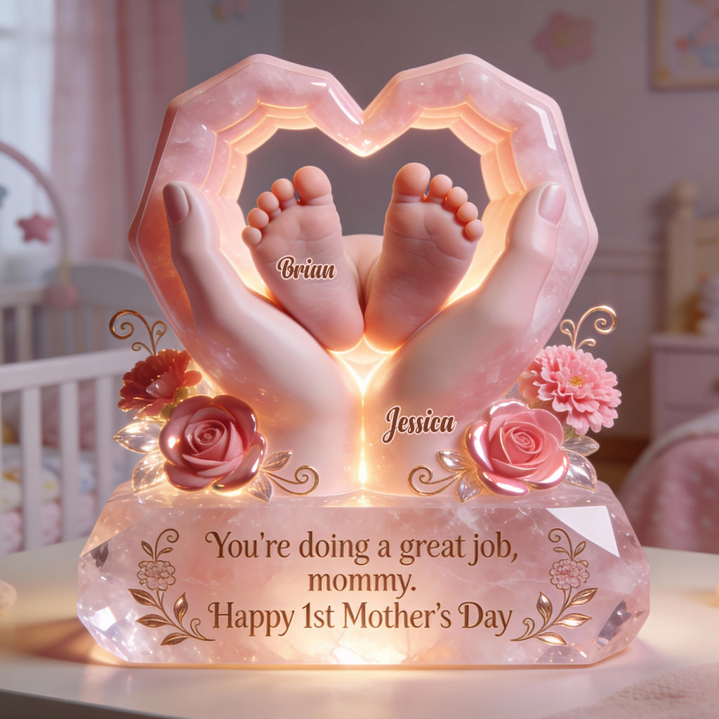 You're Doing A Great Job - Personalized Mother Custom Shaped Acrylic Plaque