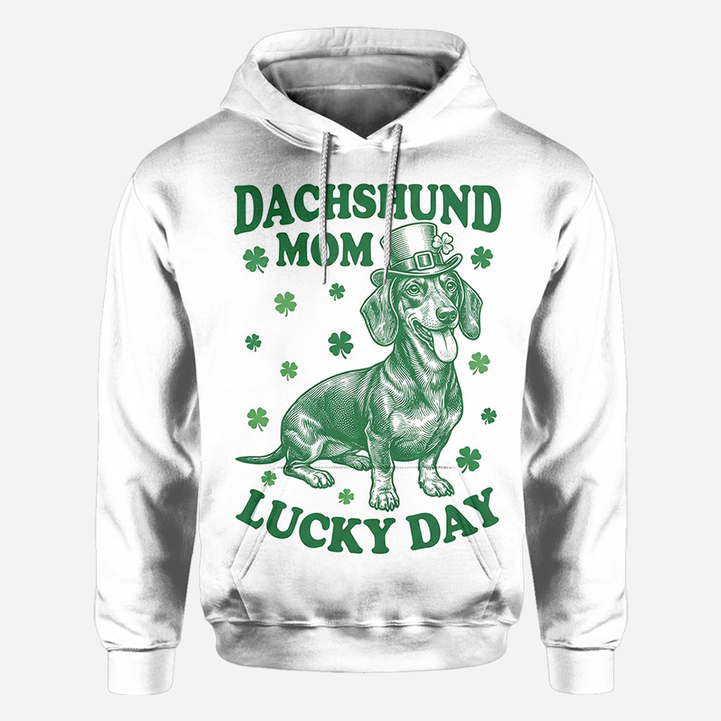 Funny St. Patrick Dog Mom - Personalized Dog All Over Shirt