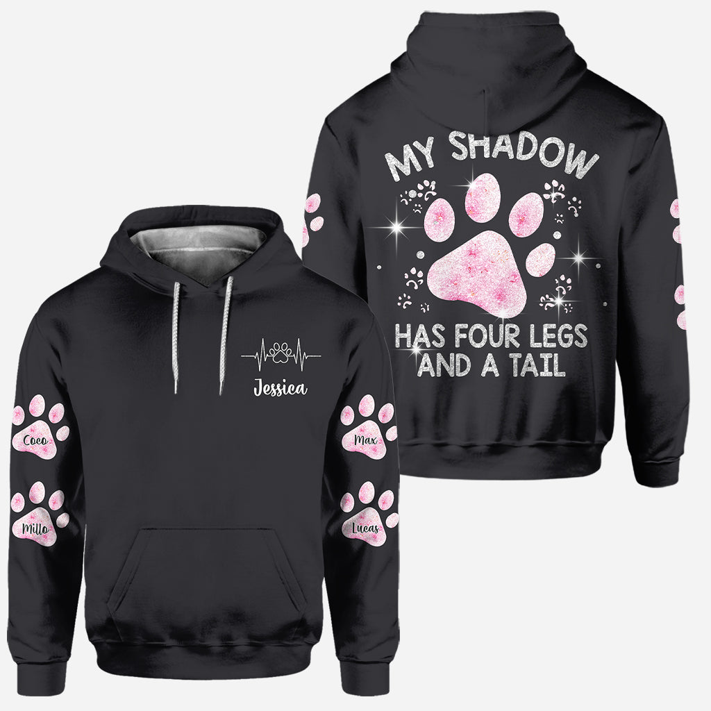 My Shadow Has Four Legs - Personalized Dog Hoodie and Leggings