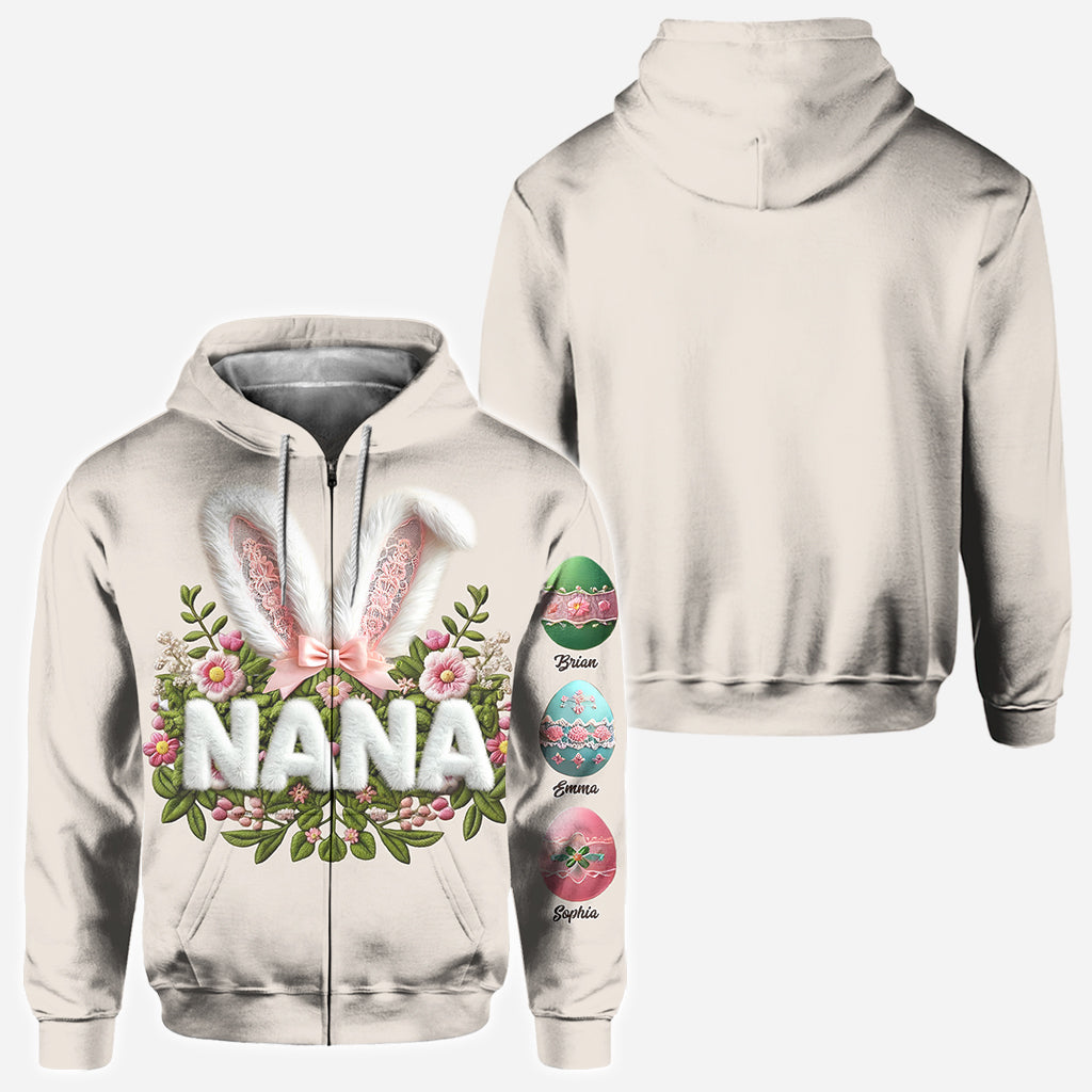 Easter Bunny - Personalized Grandma All Over Shirt
