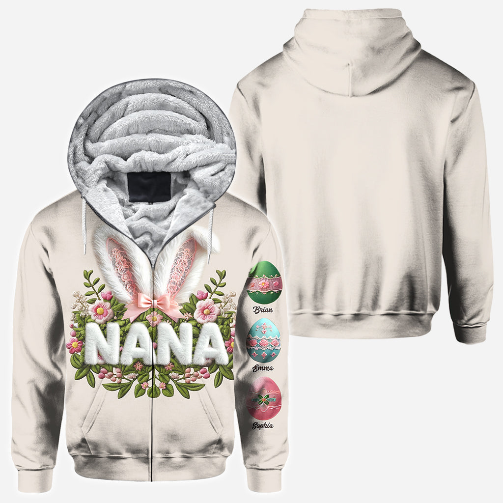 Easter Bunny - Personalized Grandma All Over Shirt