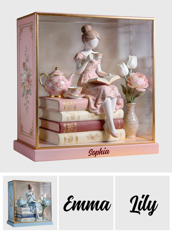 Love Books - Personalized Book Custom Shaped Acrylic Plaque