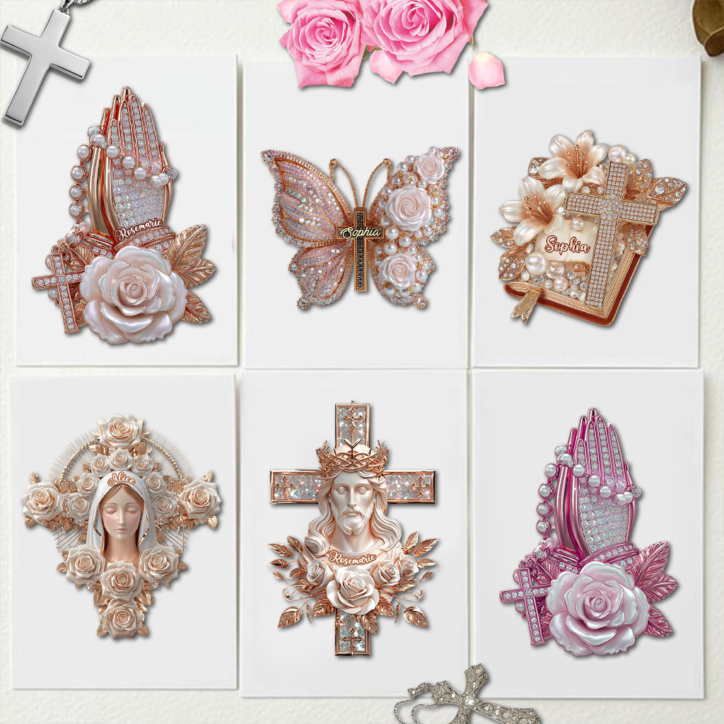 Eternal Faith - Personalized Christian Pin