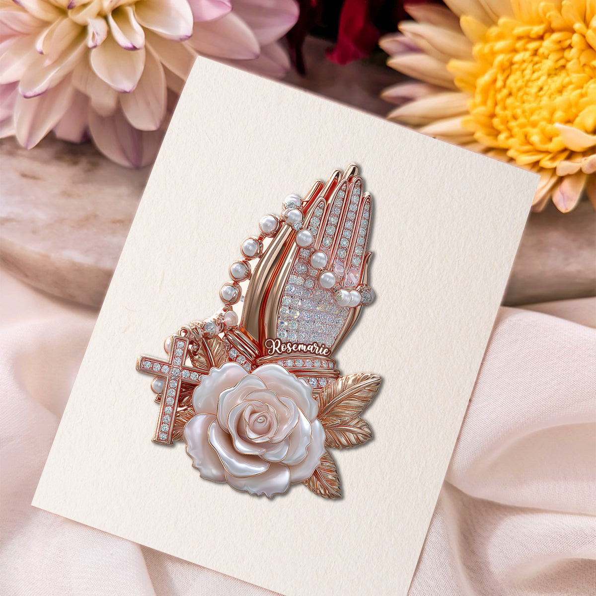 Eternal Faith - Personalized Christian Pin