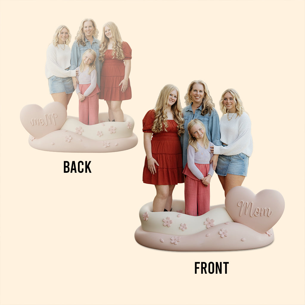 Custom From Any Photo - Personalized Mother's Day Gift For Mom, Grandma Custom Shaped Acrylic Plaque