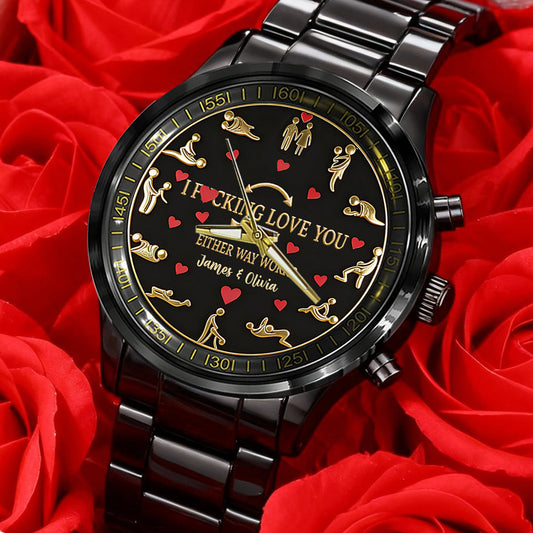I Love You - Personalized Spicy Couple Hand Watch