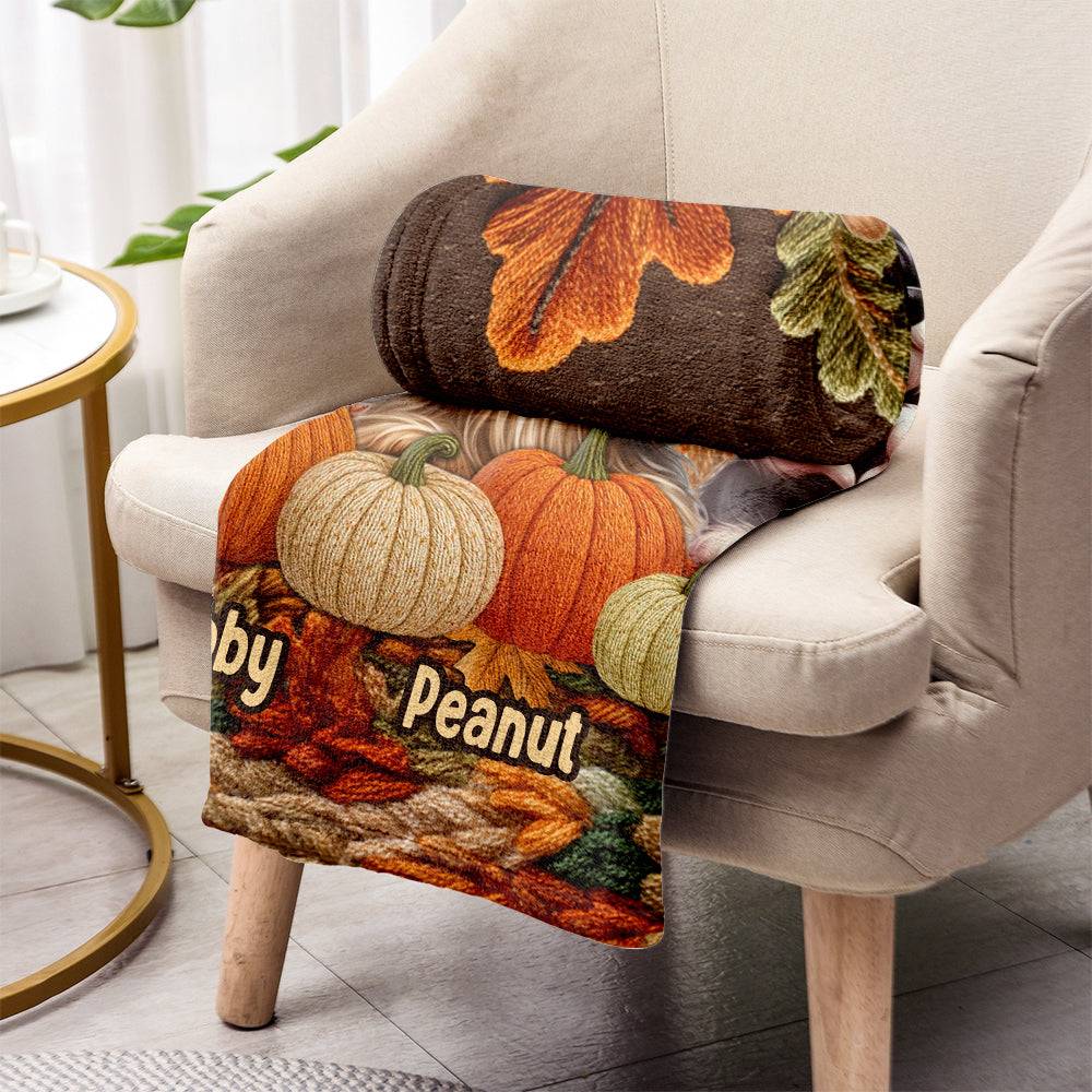 Tis The Season - Personalized Dog Blanket