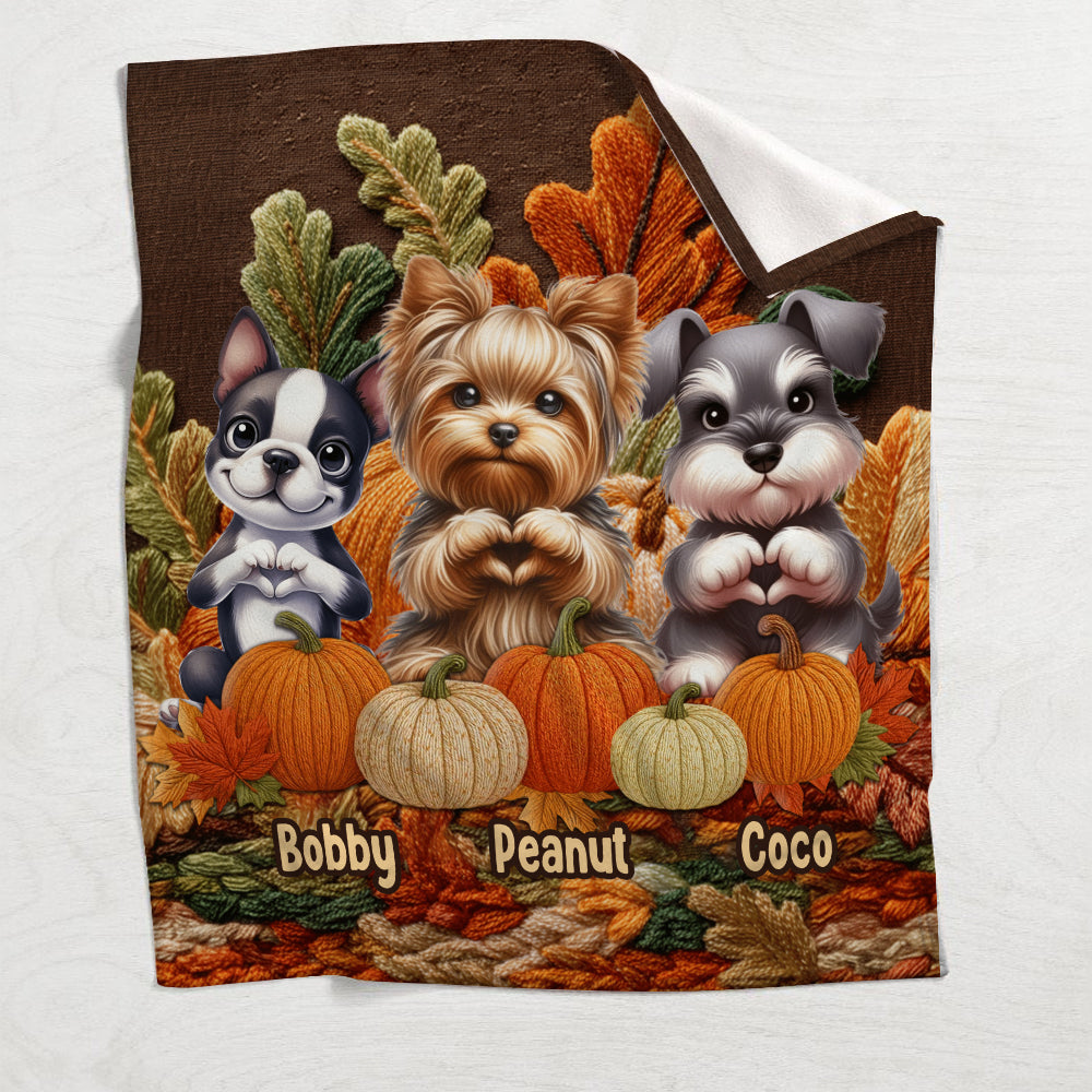 Tis The Season - Personalized Dog Blanket