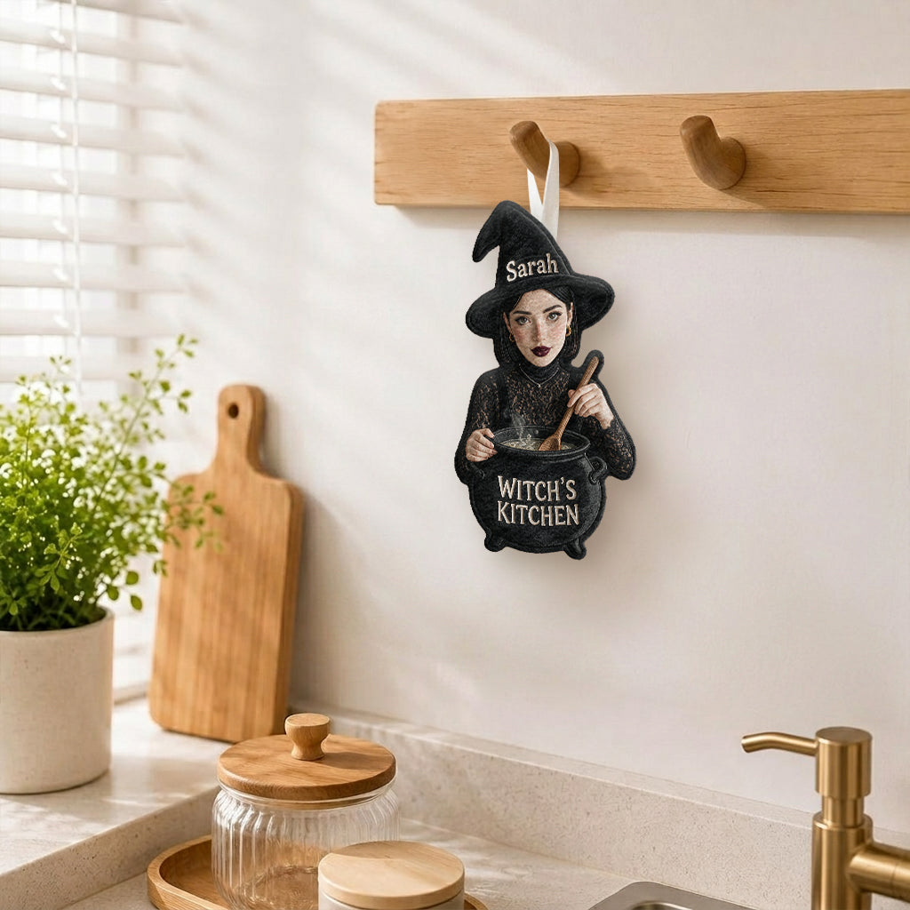 Witch's Kitchen - Personalized Witch Hand Towel