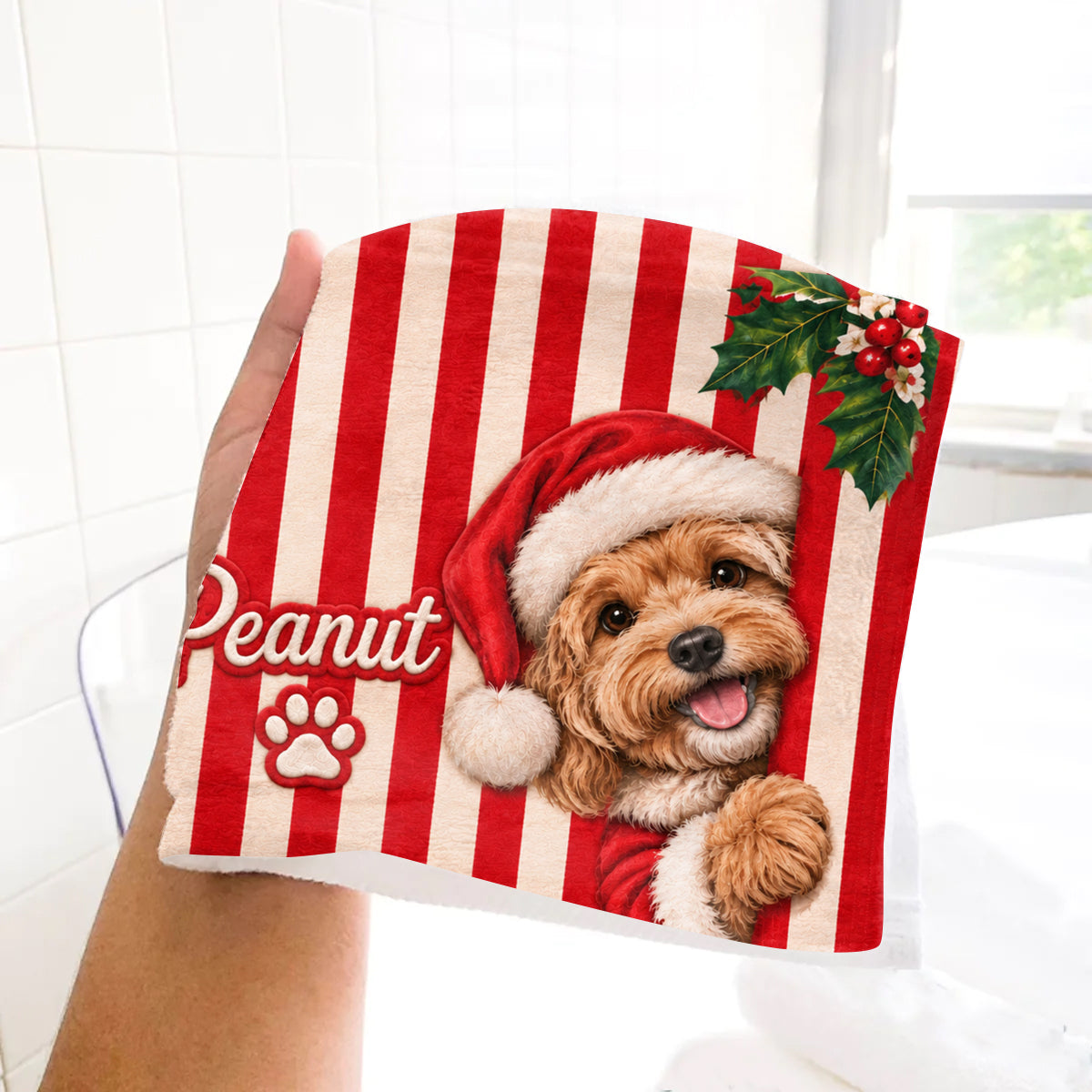 Funny Pet Kitchen Towel - Personalized Dog Towel