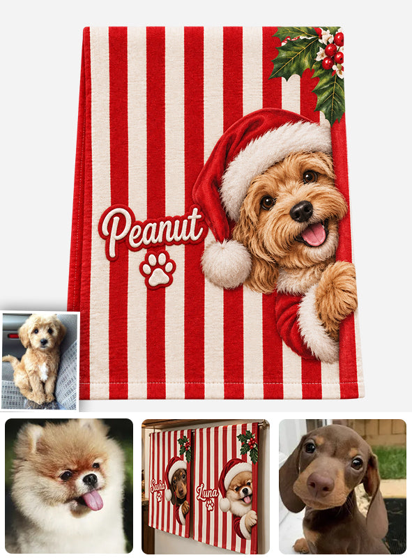 Funny Pet Kitchen Towel - Personalized Dog Towel