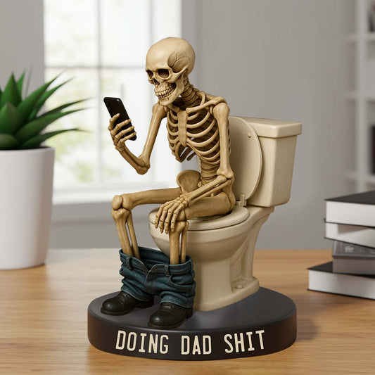 Doing Dad Thing - Personalized Father Custom Shaped Acrylic Plaque