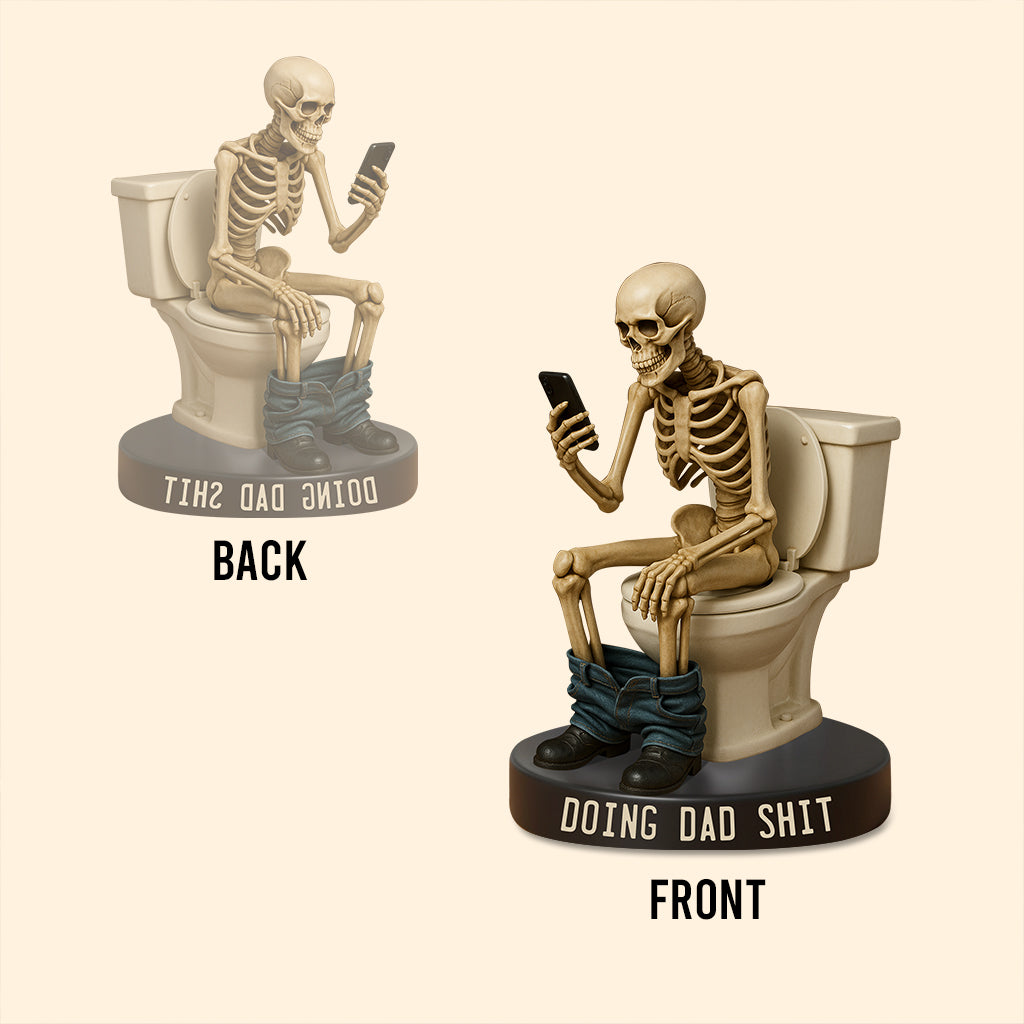 Doing Dad Thing - Personalized Father Custom Shaped Acrylic Plaque