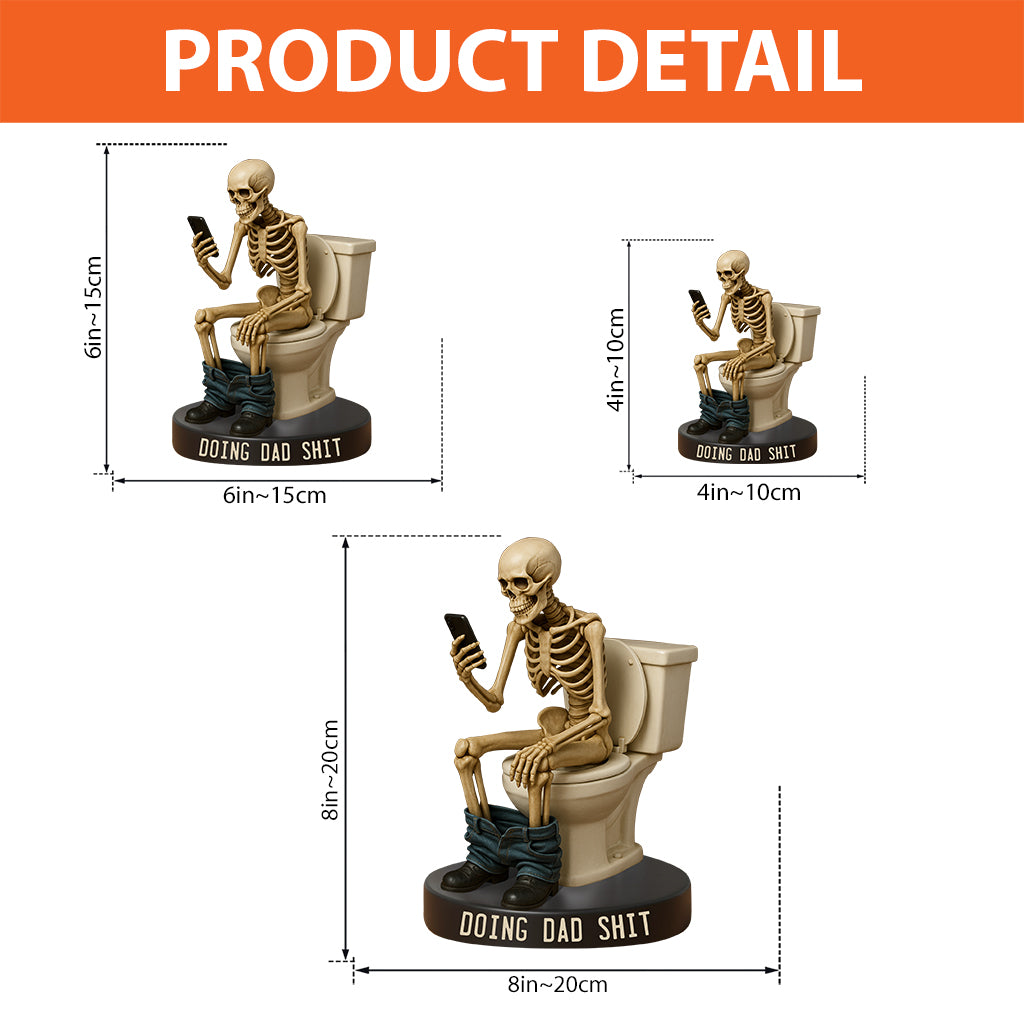 Doing Dad Thing - Personalized Father Custom Shaped Acrylic Plaque