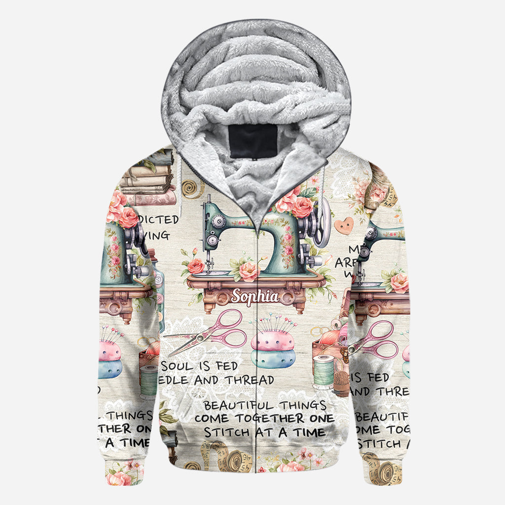 Sew Addicted To Sewing - Personalized Sewing All Over Shirt