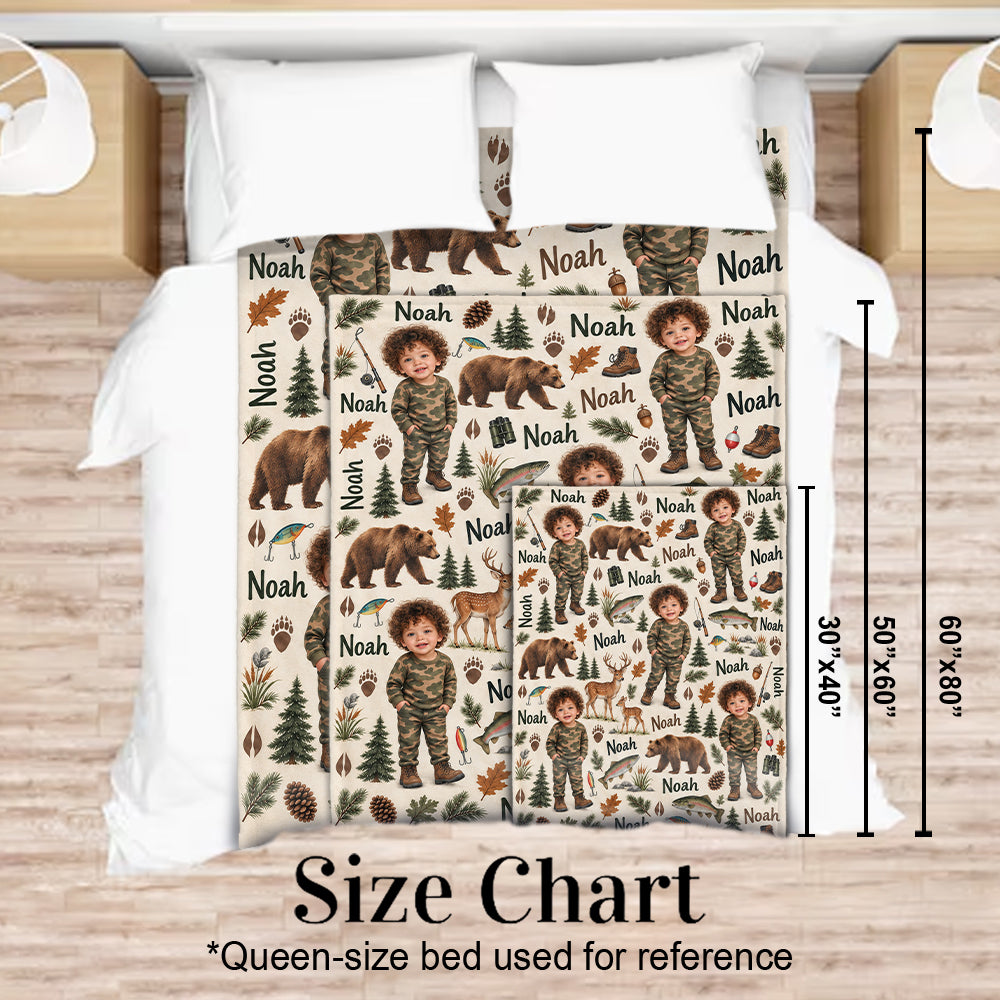 Love Hunting - Personalized Hunting Blanket