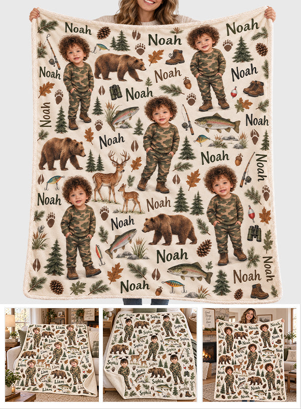 Love Hunting - Personalized Hunting Blanket