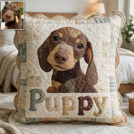 I Love My Dog, My Cat - Personalized Dog Premium Faux Fur Pillow