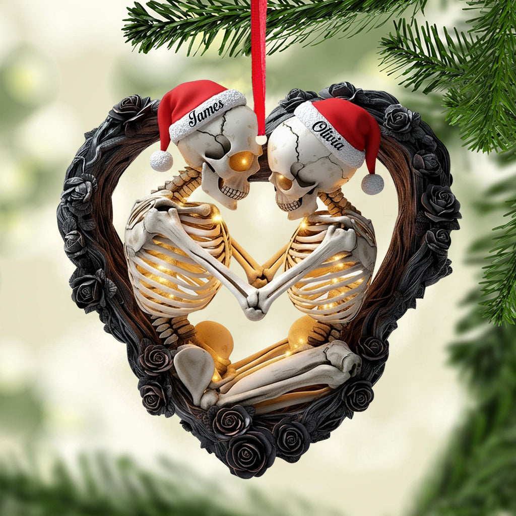 From Our First Kiss - Personalized Couple Ornament
