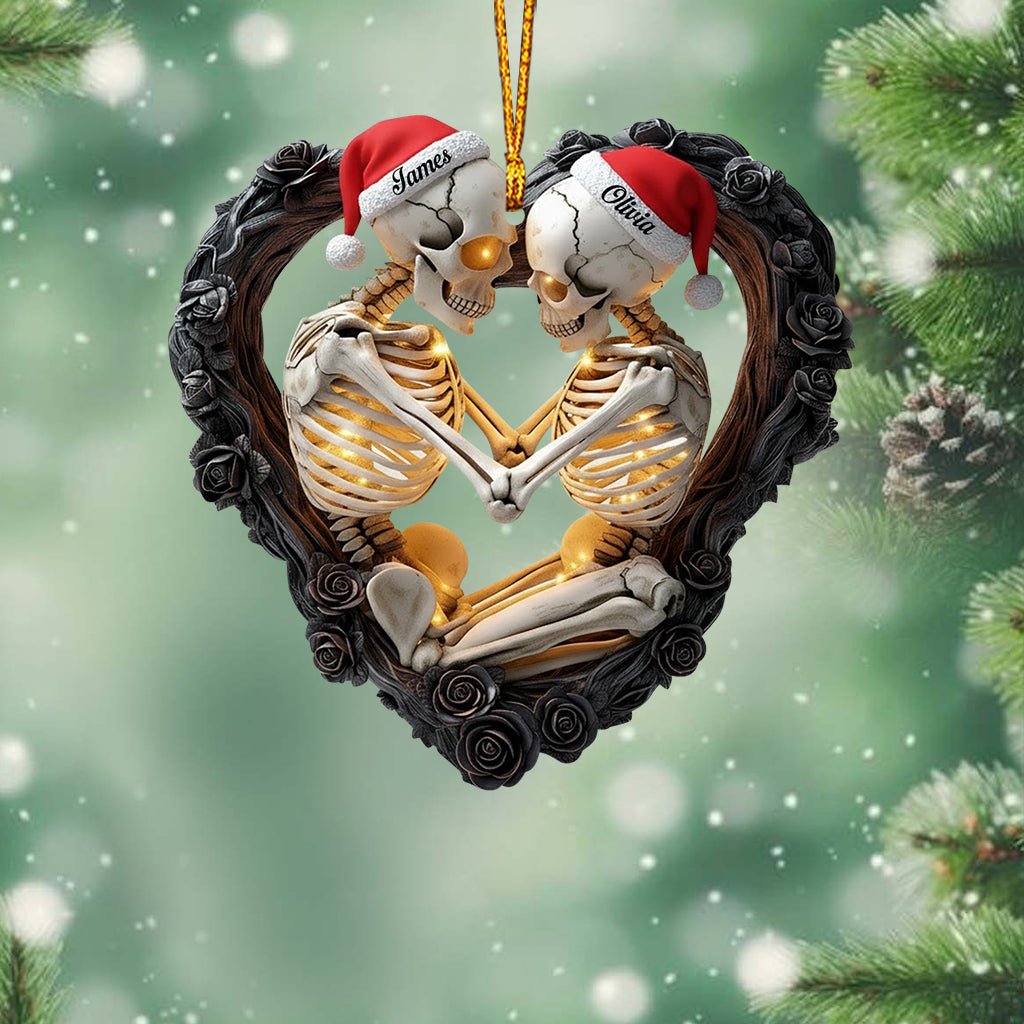 From Our First Kiss - Personalized Couple Ornament