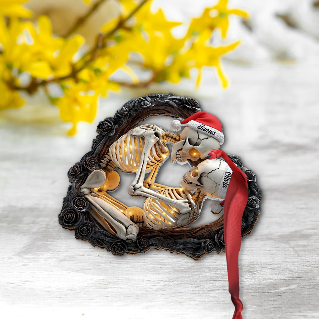 From Our First Kiss - Personalized Couple Ornament