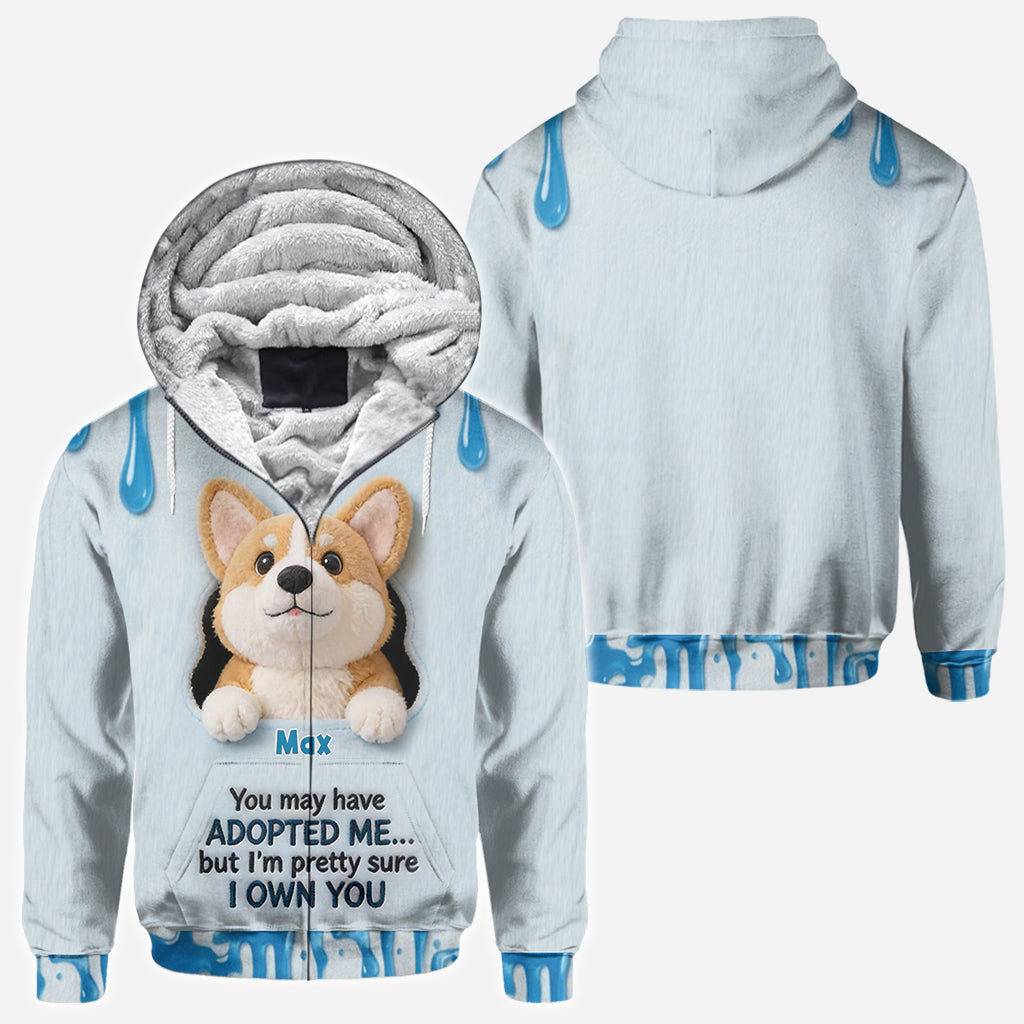 You May Have Adopted - Personalized Dog All Over Shirt