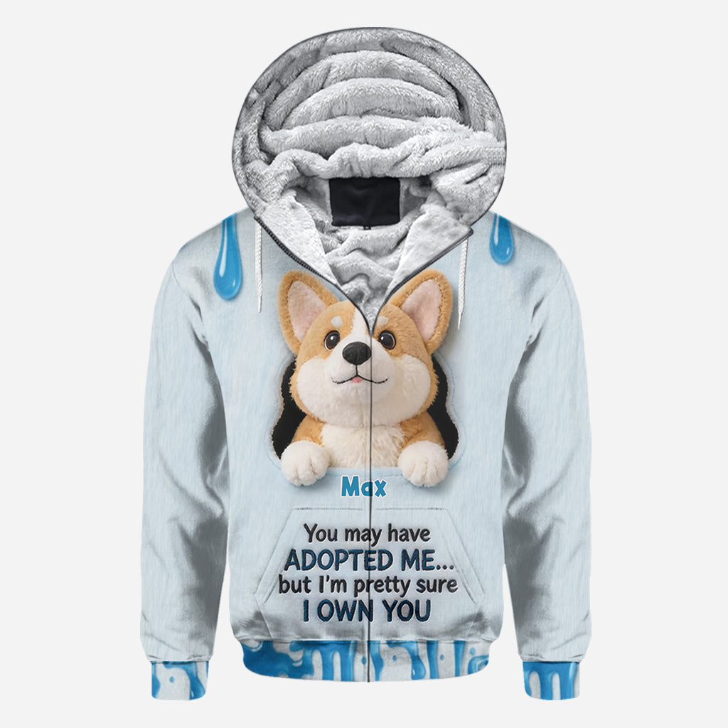 You May Have Adopted - Personalized Dog All Over Shirt