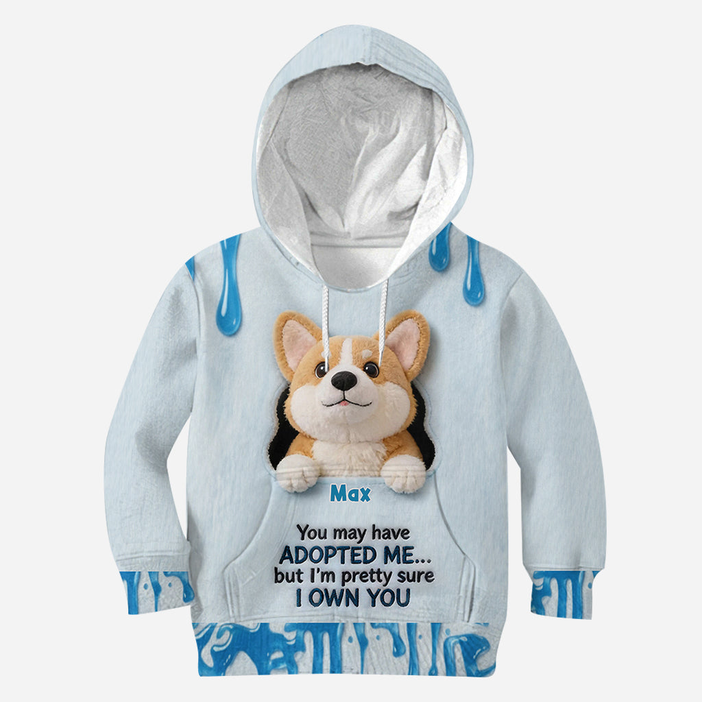 You May Have Adopted - Personalized Dog All Over Shirt