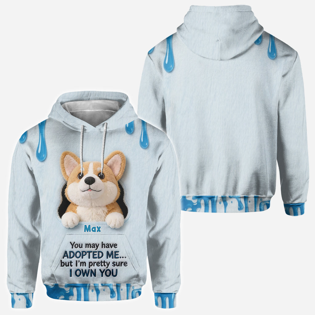 You May Have Adopted - Personalized Dog All Over Shirt