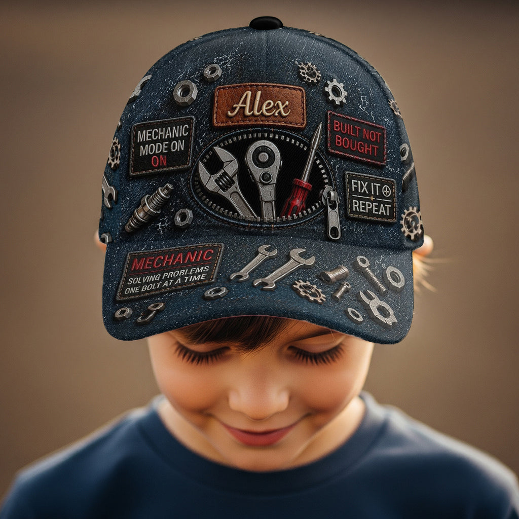 Mechanic Gift - Personalized Mechanic Classic Cap