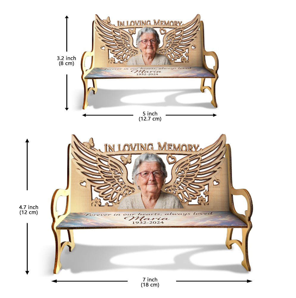Memorial Bench - Personalized Memorial Wooden Bench