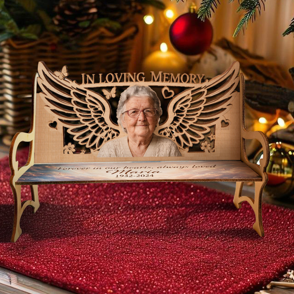 Memorial Bench - Personalized Memorial Wooden Bench