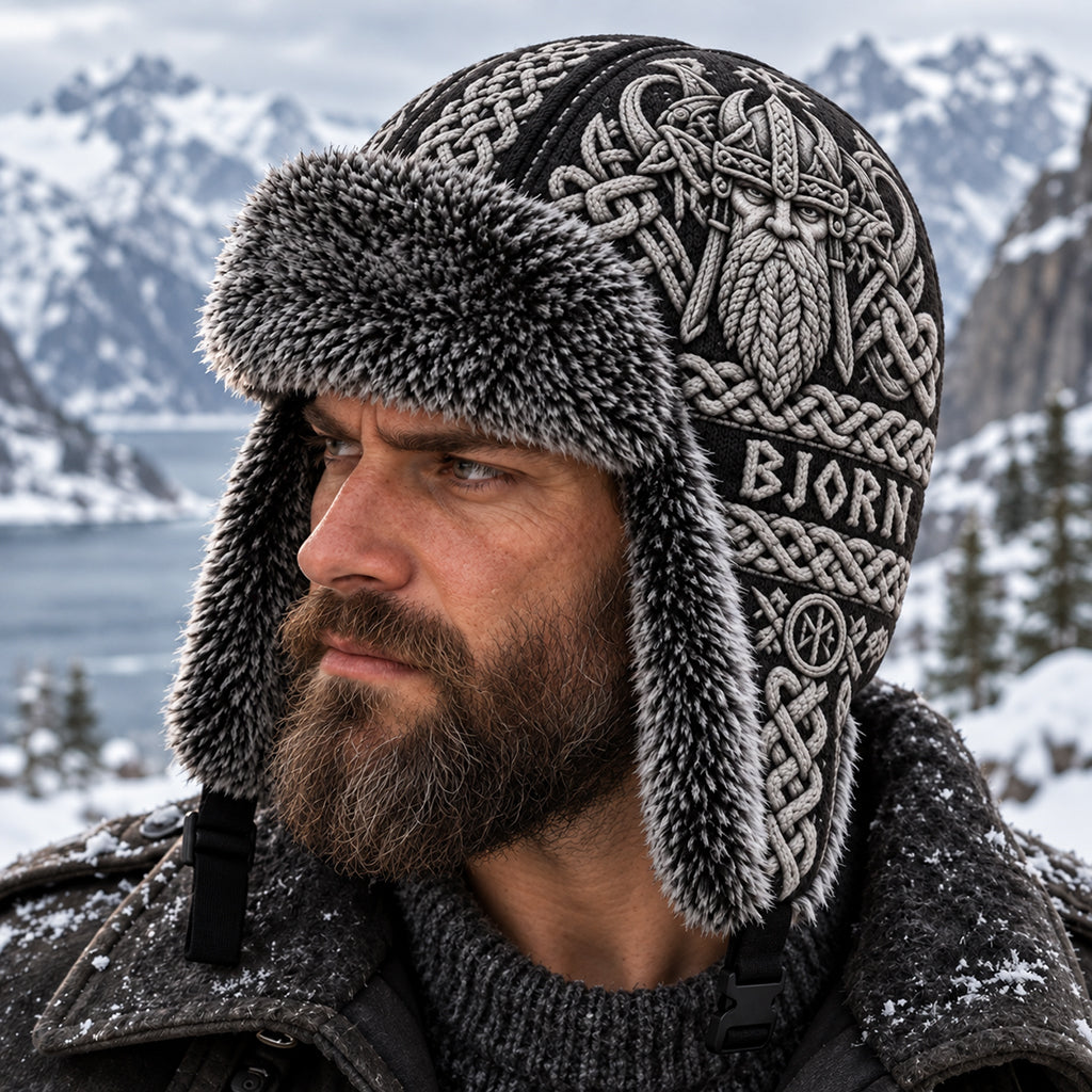 Viking Spirit - Personalized Viking Trapper Hat