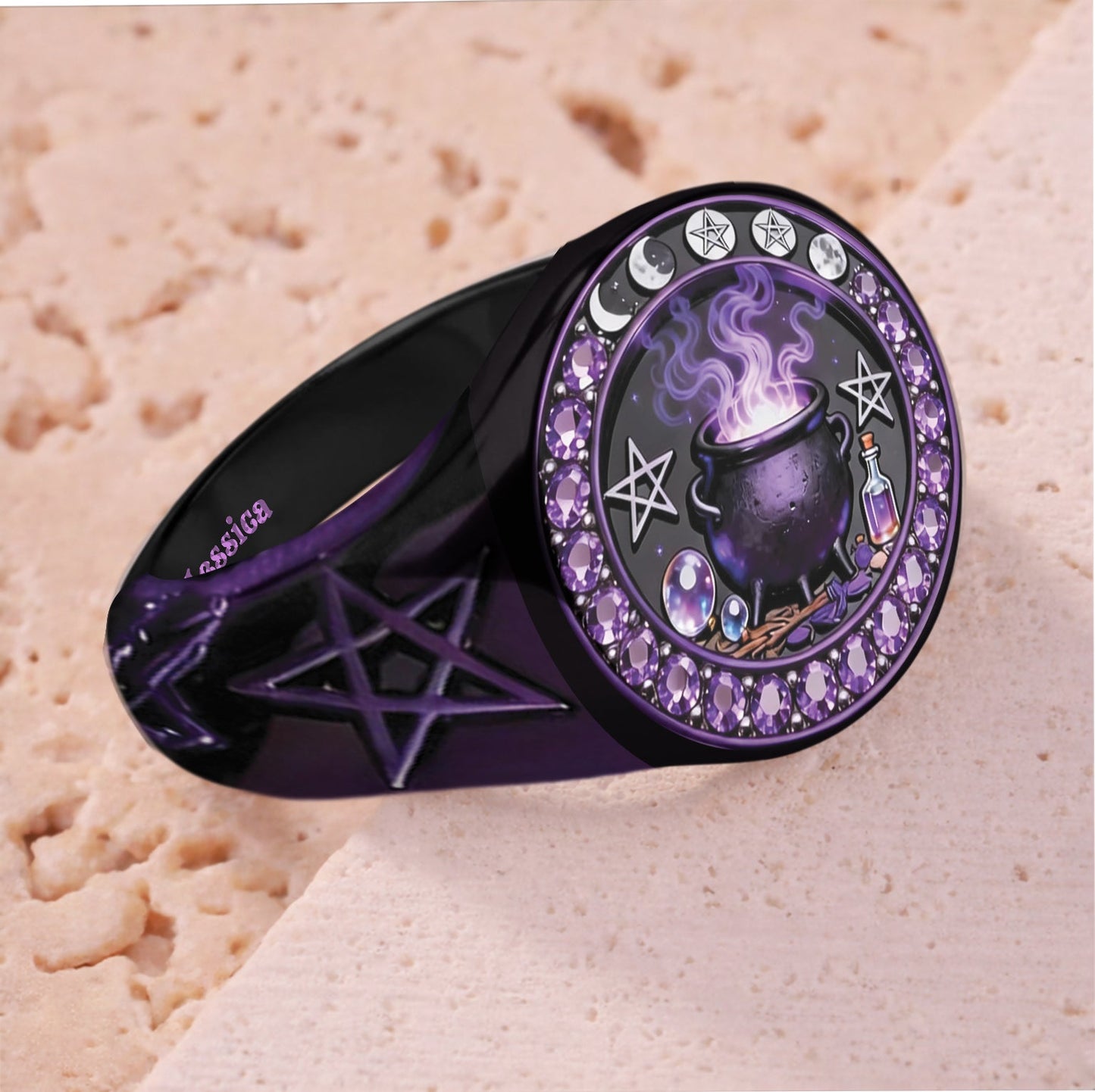 Witch Craft - Personalized Witch Signet Ring