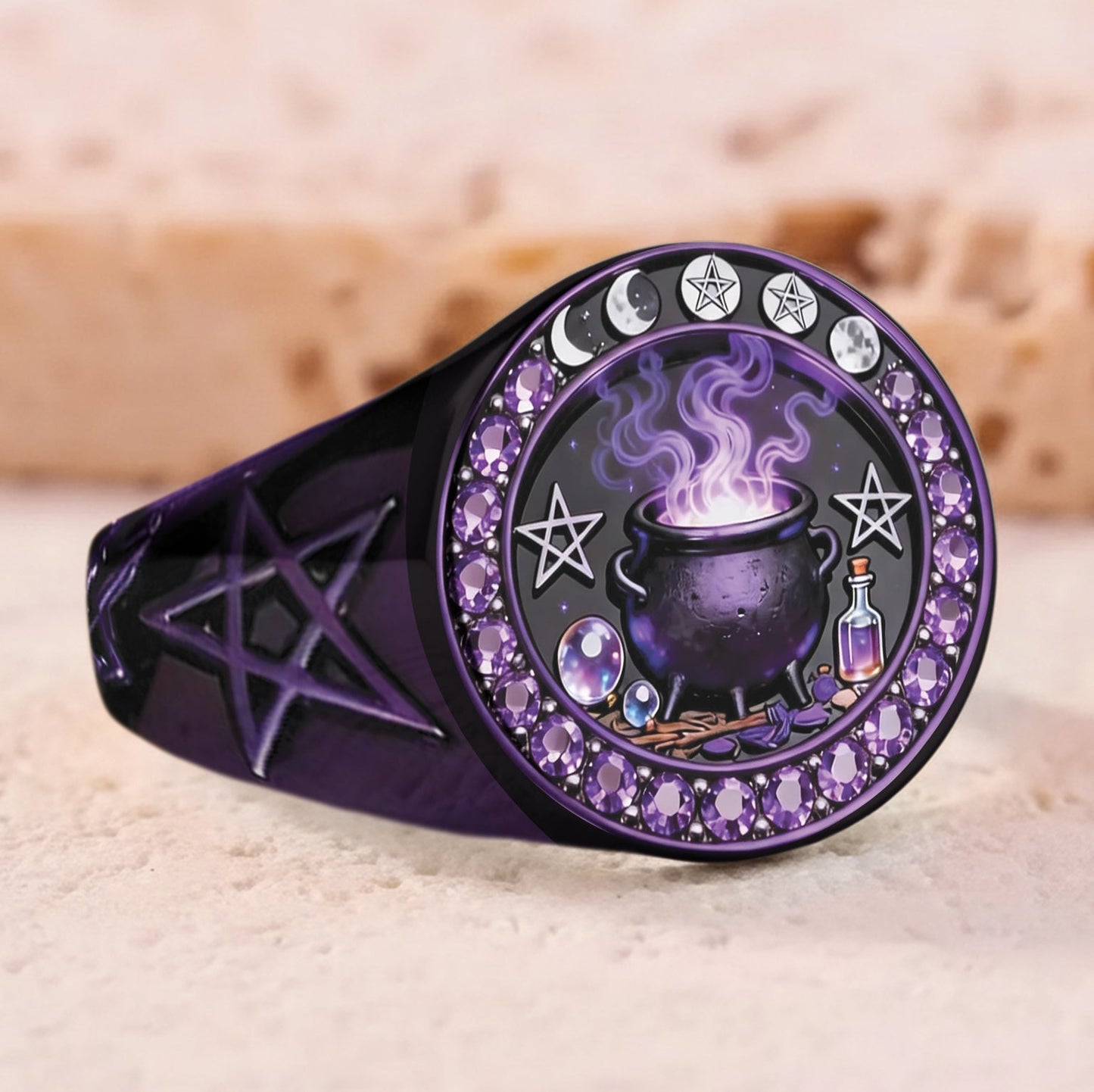 Witch Craft - Personalized Witch Signet Ring