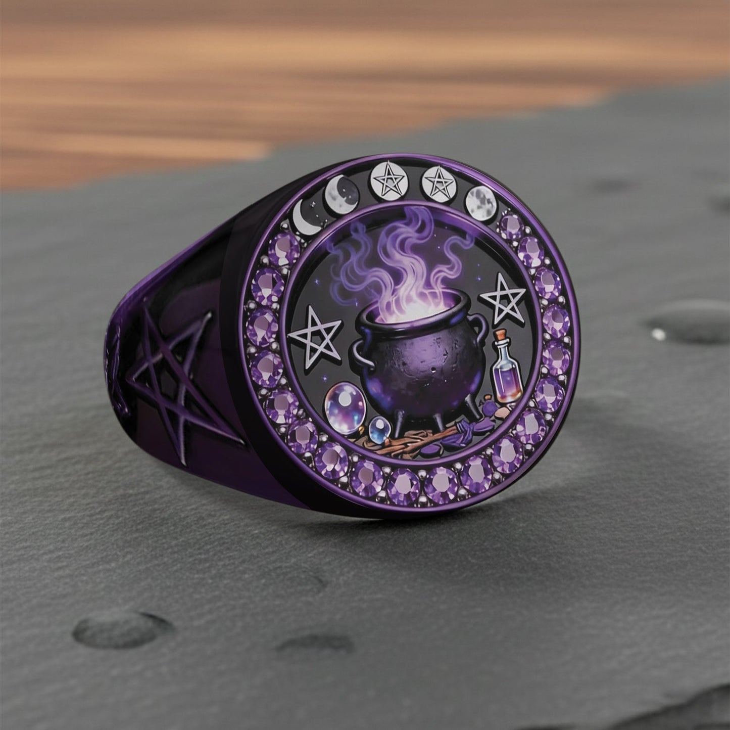 Witch Craft - Personalized Witch Signet Ring