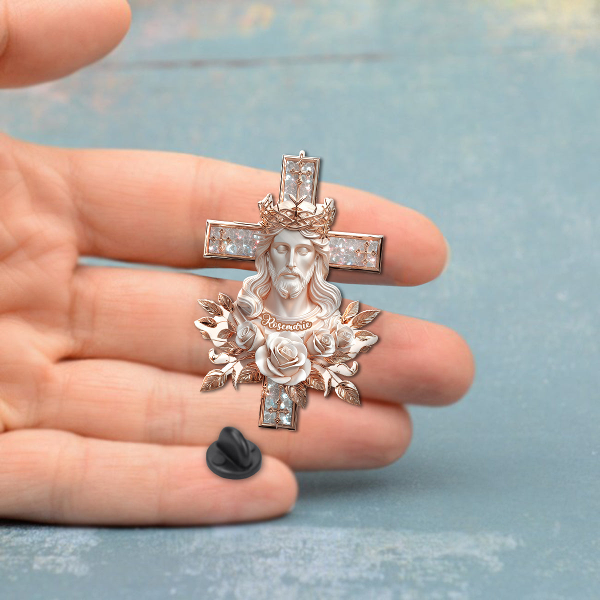 Believe - Personalized Christian Pin